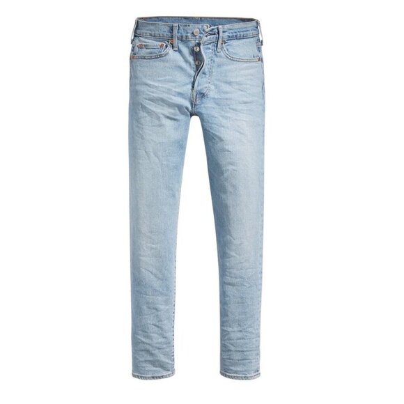 Levi's Wedgie Fit Ankle Jeans Light Wash Cotton Denim Button Fly Women's size 27 - Picture 2 of 16